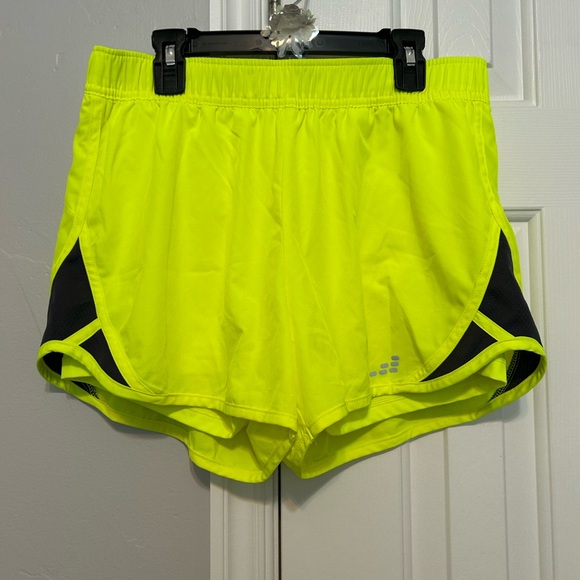 bcg Pants - BCG Vibrant Yellow Athletic Shorts
